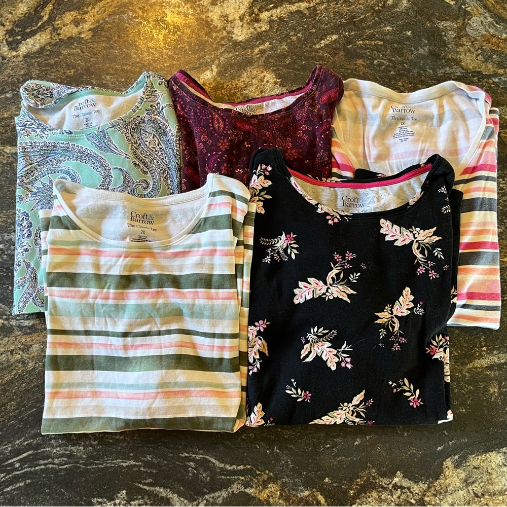 Croft & Barrow T-Shirt Bundle